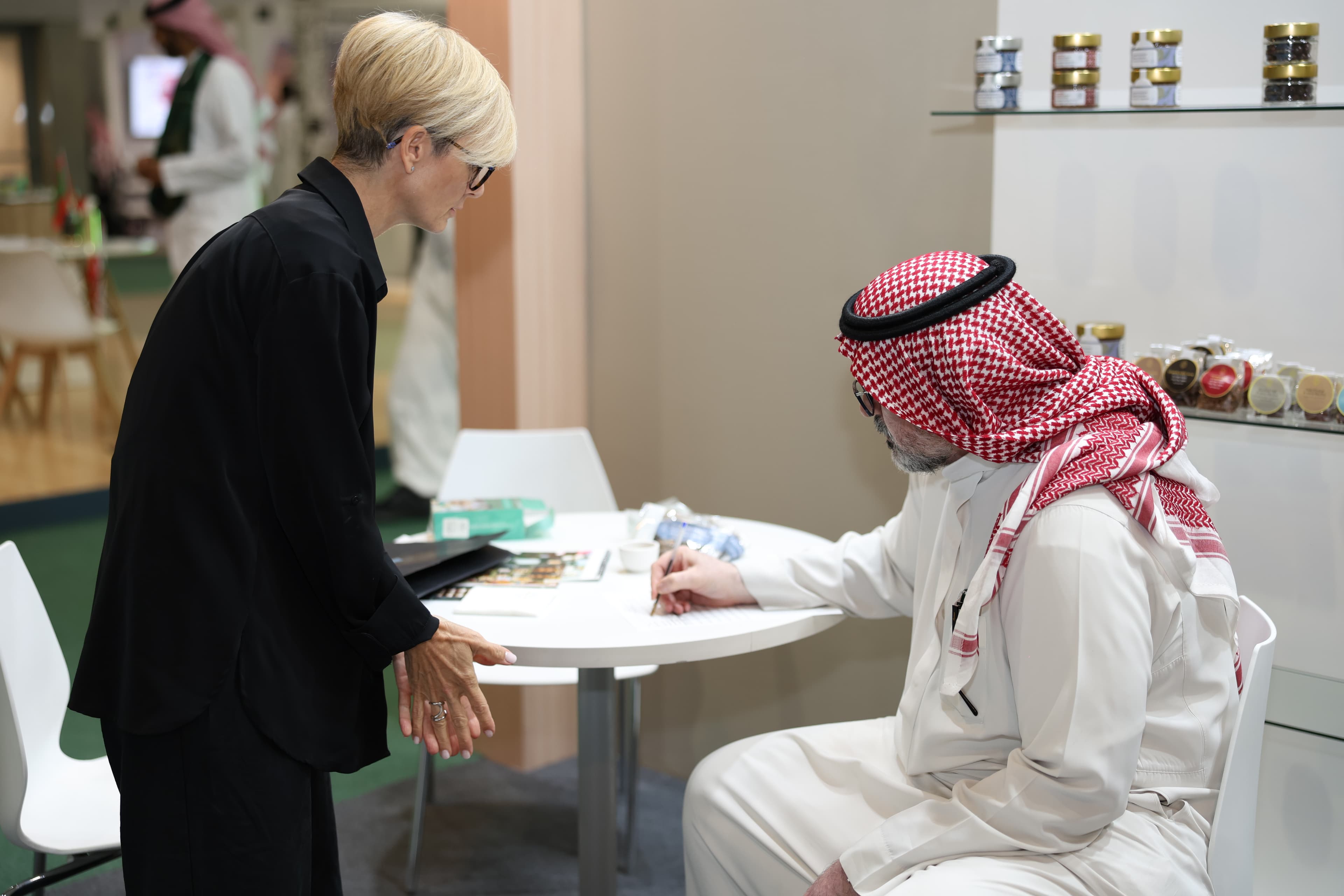 Business Match meetings at Foodex Saudi