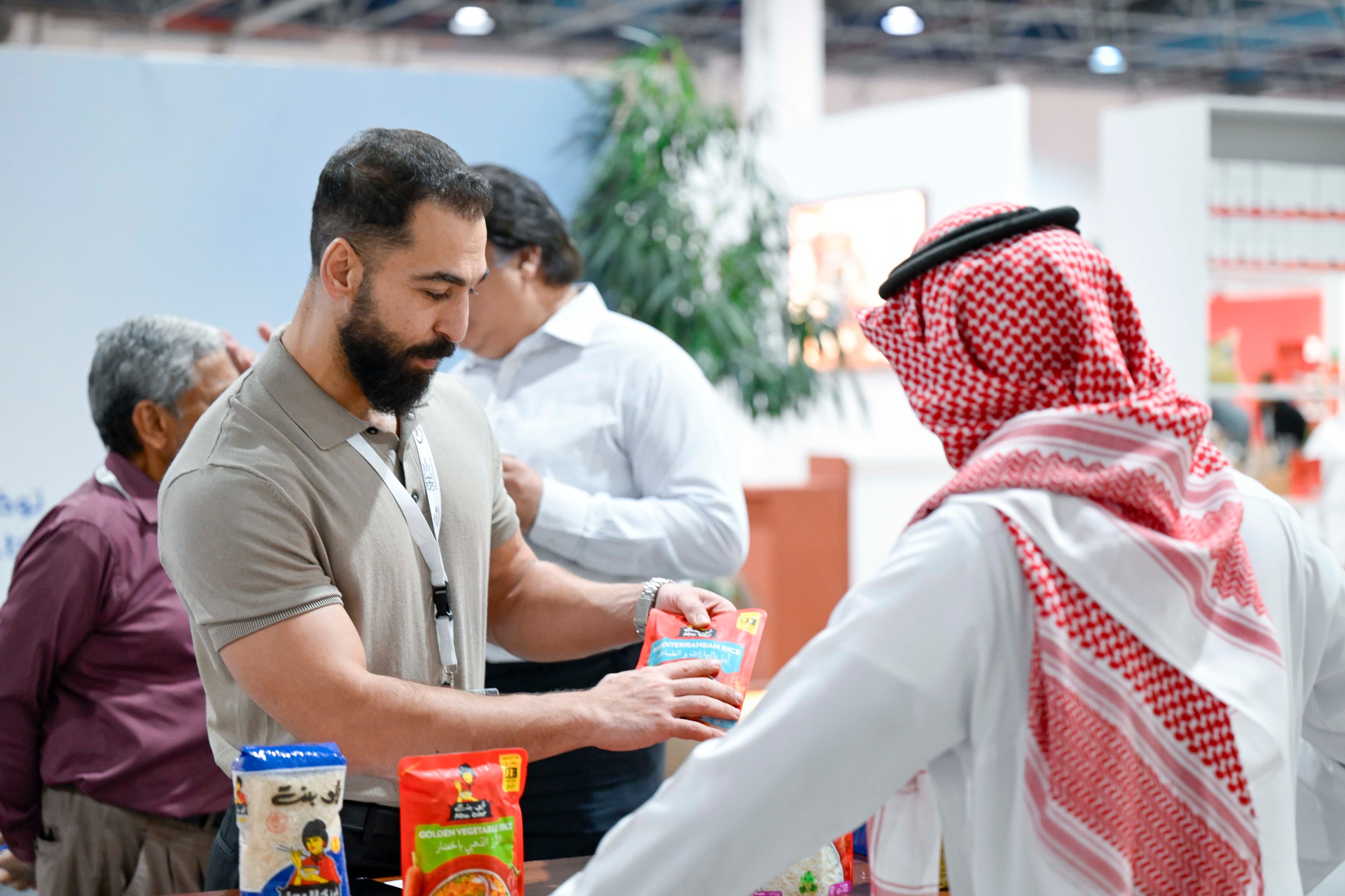 Live cooking at Foodex Saudi